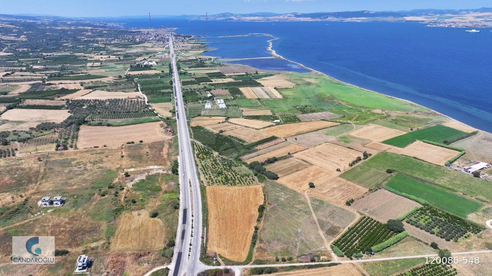 ÇANAKKALE LAPSEKİ ÇARDAK ZİNCİRBOZAN DENİZE YÜRÜME MESAFESİ ARSA