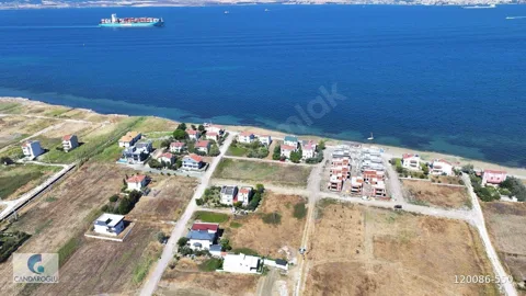 ÇANAKKALE LAPSEKİ ÇARDAK SAHİLDE SATILIK VİLLA ARSASI