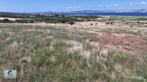 ÇANAKKALE LAPSEKİ ÇARDAK BOĞAZ VE KÖPRÜ MANZARALI SATILIK ARSA