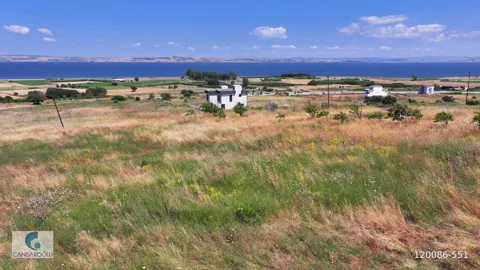 ÇANAKKALE LAPSEKİ ÇARDAK BOĞAZ VE KÖPRÜ MANZARALI SATILIK ARSA