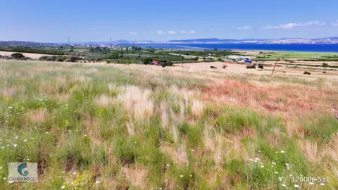 ÇANAKKALE LAPSEKİ ÇARDAK BOĞAZ VE KÖPRÜ MANZARALI SATILIK ARSA