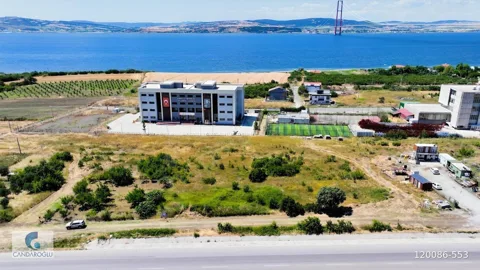 ÇANAKKALE LAPSEKİ BOĞAZ VE KÖPRÜ MANZARALI SATILIK ARSA