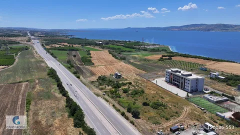 ÇANAKKALE LAPSEKİ BOĞAZ VE KÖPRÜ MANZARALI SATILIK ARSA