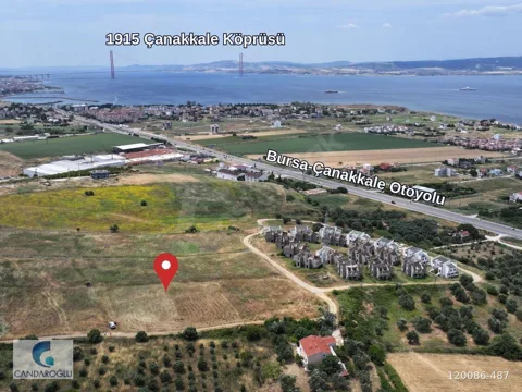 ÇANAKKALE 315 M² YERİ YÜKSEK MRKZ YAKIN FULL MNZRL İMARLI ARSA