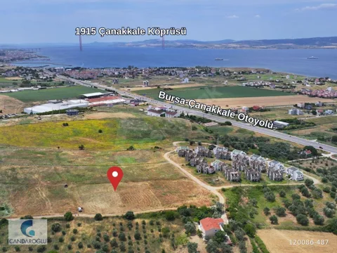 ÇANAKKALE 315 M² YERİ YÜKSEK MRKZ YAKIN FULL MNZRL İMARLI ARSA