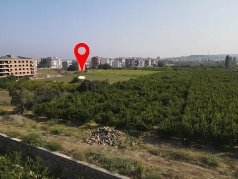 SARI ALAN İÇERİSİNDE DENİZE 500 m SATILIK ARAZİ