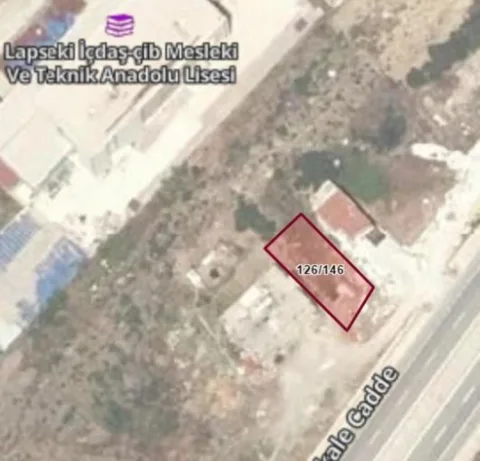 İÇDAŞ OKULUNUN ÖNÜNDE TİCARİ + KONUT İMARLI SATILIK ARSA