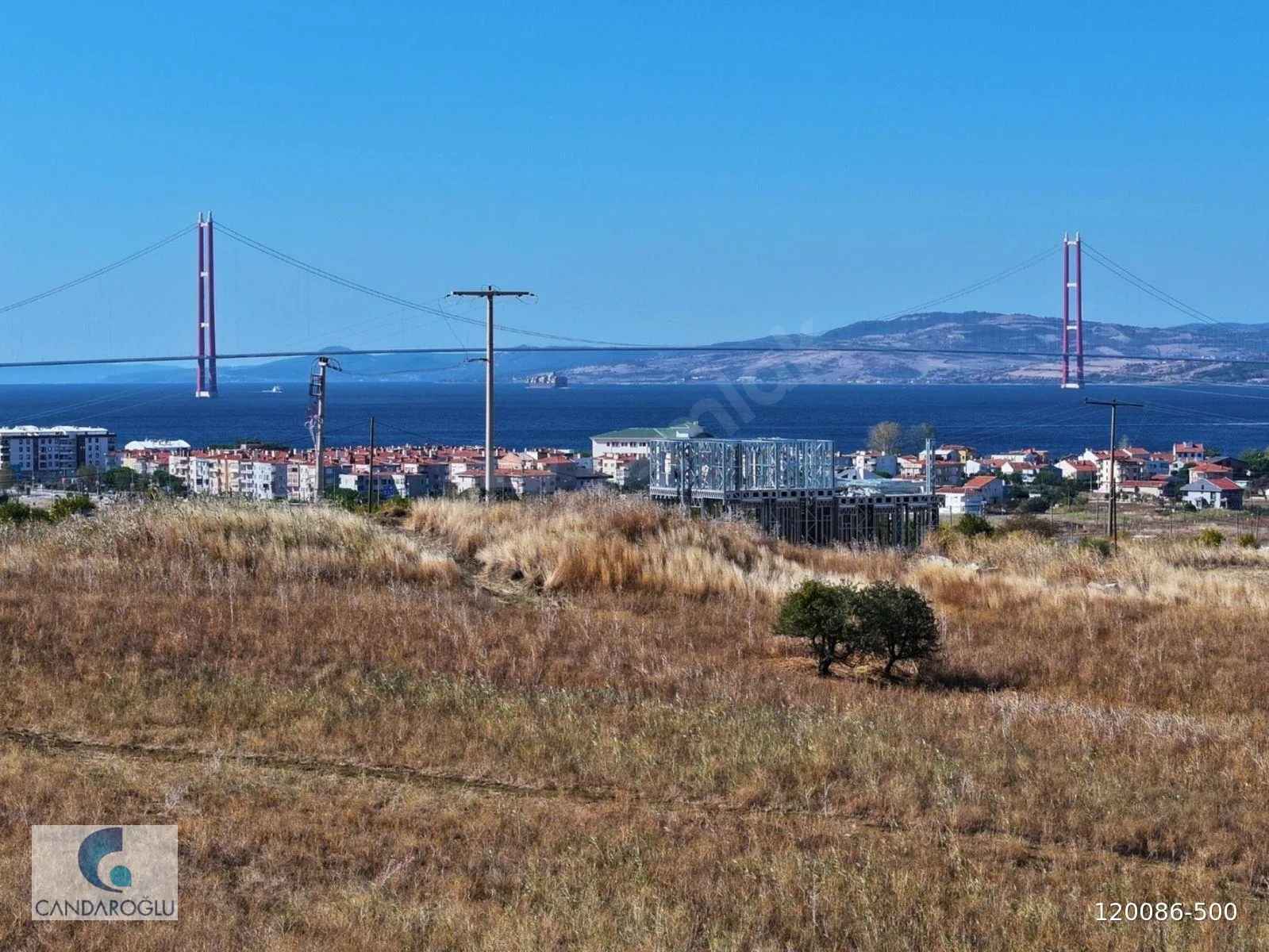 ÇANAKKALE 431M² ARSA İNŞ YAPILBİLR BOĞAZ-KÖPRÜ MNZ ANAYOLA YAKN