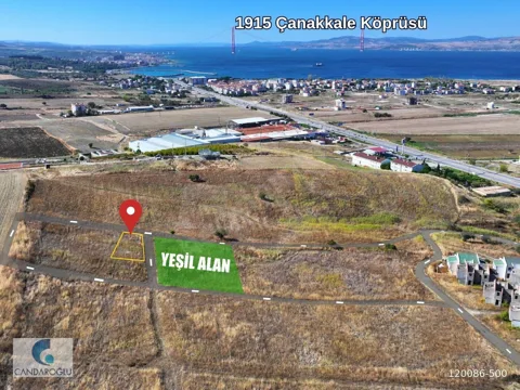 ÇANAKKALE 431M² ARSA İNŞ YAPILBİLR BOĞAZ-KÖPRÜ MNZ ANAYOLA YAKN