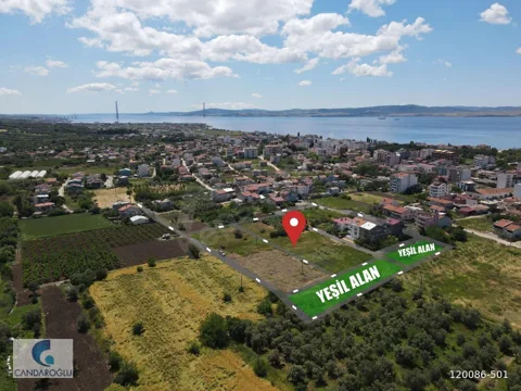 LAPSEKİ ÇARDAK 2.250.000 UYGUN İNŞ YAPILABİLİR 250M² SATILIK ARS