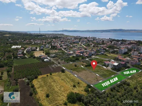 LAPSEKİ ÇARDAK 2.250.000 UYGUN İNŞ YAPILABİLİR 250M² SATILIK ARS