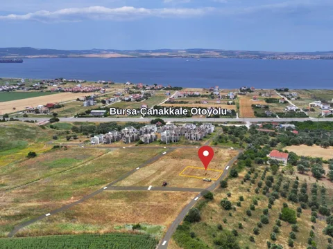 313M² YERİ YÜKSEKTE HEMEN İNŞAAT YAPILABİLİR HARİKA MANZARALI SATILIK ARSA