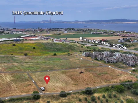 404M² YERİ YÜKSEKTE HEMEN İNŞAAT YAPILABİLİR HARİKA MANZARALI SATILIK ARSA