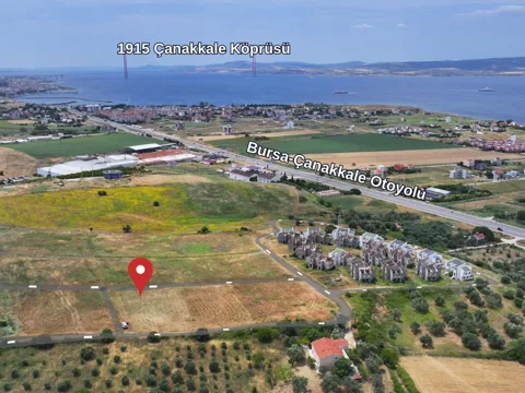 391M² YERİ YÜKSEKTE HEMEN İNŞAAT YAPILABİLİR HARİKA MANZARALI SATILIK ARSA