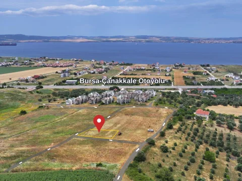 391M² YERİ YÜKSEKTE HEMEN İNŞAAT YAPILABİLİR HARİKA MANZARALI SATILIK ARSA