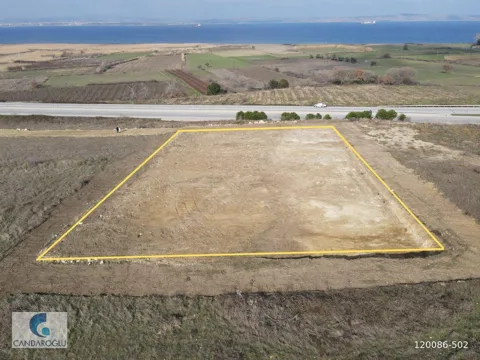 ÇANAKKALE ANA ASFALT CEPHELİ DENİZ MANZ 3195 M² ARSA PROJE YAPLR