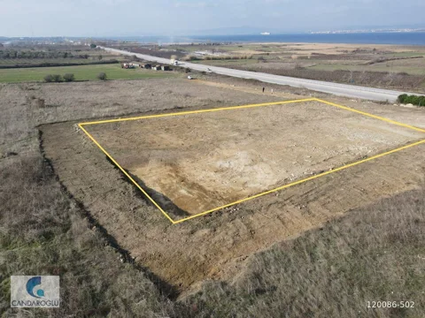ÇANAKKALE ANA ASFALT CEPHELİ DENİZ MANZ 3195 M² ARSA PROJE YAPLR