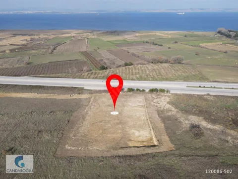 ÇANAKKALE ANA ASFALT CEPHELİ DENİZ MANZ 3195 M² ARSA PROJE YAPLR