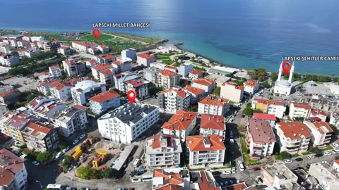 LAPSEKİ DENİZ TARAFI KORDONA YAKIN 1+1 SATILIK SIFIR DAİRE (6)