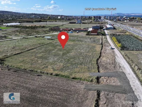 ÇANAKKALE LAPSEKİ 5197 M² İMAR PLNI İÇERİSNDE 15.000.000TL TARLA