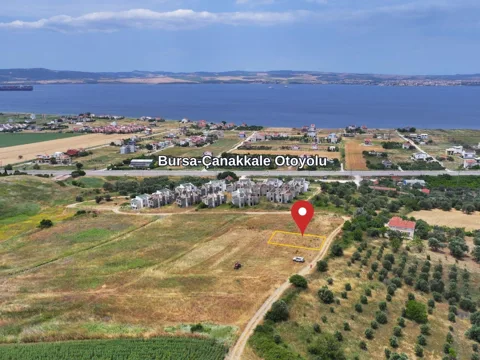 314M² YERİ YÜKSEKTE HEMEN İNŞAAT YAPILABİLİR HARİKA MANZARALI SATILIK ARSA