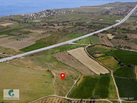 ÇANAKKALE 367M² İMARLI KÖŞE BAŞI DENİZ MANZ YÜKSKTE 1.835 BİN
