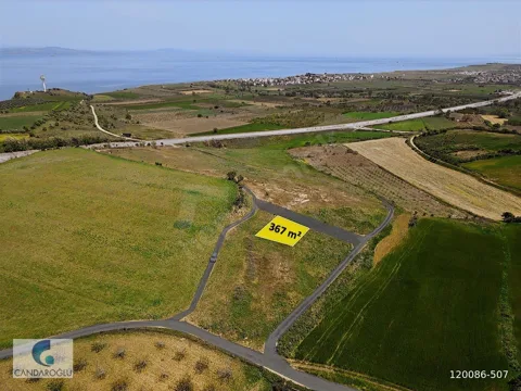 ÇANAKKALE 367M² İMARLI KÖŞE BAŞI DENİZ MANZ YÜKSKTE 1.835 BİN