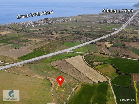 ÇANAKKALE 367M² İMARLI KÖŞE BAŞI DENİZ MANZ YÜKSKTE 1.835 BİN