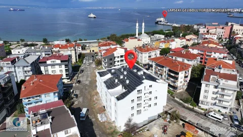 ÇANAKKALE LAPSEKİ TAM DENİZE YAKIN 2+1 SATILIK DAİRE