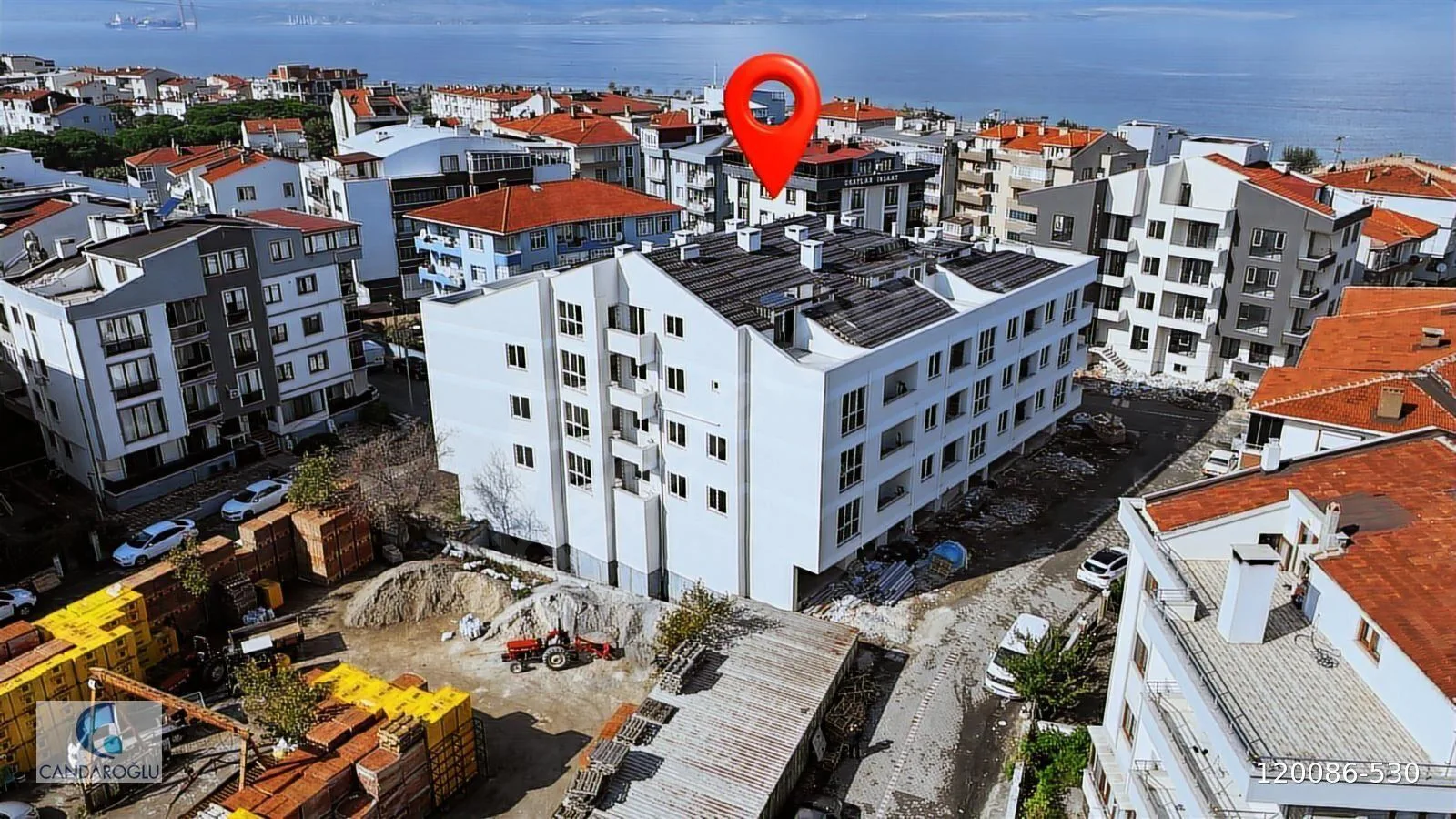 ÇANAKKALE LAPSEKİ TAM DENİZE YAKIN 2+1 SATILIK DAİRE