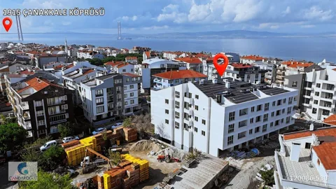ÇANAKKALE LAPSEKİ TAM DENİZE YAKIN 2+1 SATILIK DAİRE