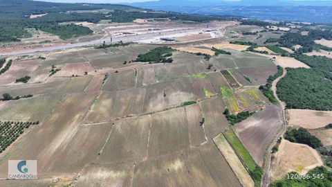 ÇANAKKALE LAPSEKİ SULUCA BOĞAZ VE KÖPRÜ MANZARALI SATILIK TARLA
